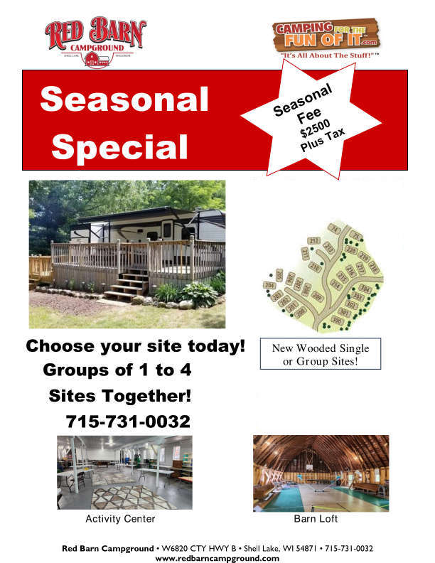 Seasonal Sites flyer